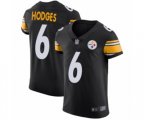 Pittsburgh Steelers #6 Devlin Hodges Black Team Color Vapor Untouchable Elite Player Football Jersey