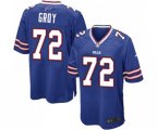 Buffalo Bills #72 Ryan Groy Game Royal Blue Team Color Football Jersey