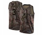 San Antonio Spurs #3 Keldon Johnson Swingman Camo Realtree Collection Basketball Jersey