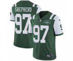 New York Jets #97 Nathan Shepherd Green Team Color Vapor Untouchable Limited Player NFL Jersey
