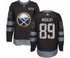 Adidas Buffalo Sabres #89 Alexander Mogilny Authentic Black 1917-2017 100th Anniversary NHL Jersey