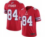 Buffalo Bills #84 Jake Fisher Limited Red Rush Vapor Untouchable Football Jersey