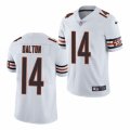 Chicago Bears #14 Andy Dalton Nike White Vapor Limited Footbll Jersey