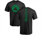 Boston Celtics #11 Kyrie Irving Black One Color Backer T-Shirt