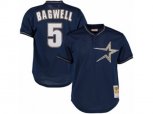 1997 Houston Astros #5 Jeff Bagwell Replica Navy Blue Throwback MLB Jersey