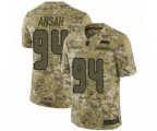 Seattle Seahawks #94 Ezekiel Ansah Limited Camo 2018 Salute to Service Football Jersey