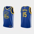 Golden State Warriors #15 Gui Santos 2022 Royal Stitched Basketball Jerseys