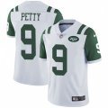 New York Jets #9 Bryce Petty White Vapor Untouchable Limited Player NFL Jersey