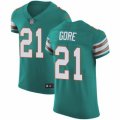 Miami Dolphins #21 Frank Gore Aqua Green Alternate Vapor Untouchable Elite Player NFL Jersey