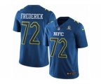 Dallas Cowboys #72 Travis Frederick Limited Blue 2017 Pro Bowl NFL Jersey