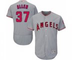 Los Angeles Angels of Anaheim #37 Cody Allen Grey Road Flex Base Authentic Collection Baseball Jersey