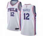 Philadelphia 76ers #12 Tobias Harris Swingman White Basketball Jersey - Association Edition