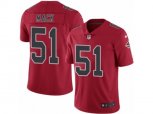 Atlanta Falcons #51 Alex Mack Limited Red Rush NFL Jersey