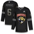 Florida Panthers #6 Alexander Petrovic Black Authentic Classic Stitched NHL Jersey