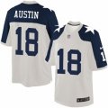 Dallas Cowboys #18 Tavon Austin Limited White Throwback Alternate NFL Jersey