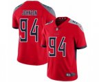 Tennessee Titans #94 Austin Johnson Limited Red Inverted Legend Football Jersey