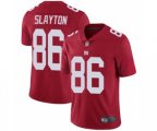 New York Giants #86 Darius Slayton Red Alternate Vapor Untouchable Limited Player Football Jersey