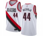 Portland Trail Blazers #44 Mario Hezonja Swingman White Basketball Jersey - Association Edition