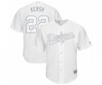Los Angeles Dodgers #22 Clayton Kershaw Kersh Authentic White 2019 Players Weekend Baseball Jersey