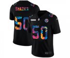 Pittsburgh Steelers #50 Ryan Shazier Multi-Color Black 2020 NFL Crucial Catch Vapor Untouchable Limited Jersey