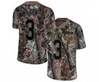 Seattle Seahawks #3 Russell Wilson Limited Camo Rush Realtree Football Jersey