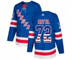 Adidas New York Rangers #72 Filip Chytil Authentic Royal Blue USA Flag Fashion NHL Jersey