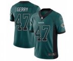 Philadelphia Eagles #47 Nate Gerry Limited Green Rush Drift Fashion NFL Jersey
