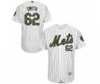 New York Mets Drew Smith Authentic White 2016 Memorial Day Fashion Flex Base Baseball Player Jersey