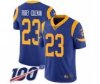 Los Angeles Rams #23 Nickell Robey-Coleman Royal Blue Alternate Vapor Untouchable Limited Player 100th Season Football Jersey