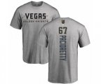 Vegas Golden Knights #67 Max Pacioretty Gray Backer T-Shirt