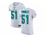 Miami Dolphins #51 Mike Pouncey White Stitched NFL Vapor Untouchable Elite Jersey