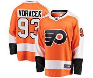 Philadelphia Flyers #93 Jakub Voracek Fanatics Branded Orange Home Breakaway NHL Jersey