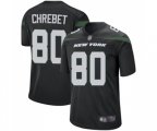 New York Jets #80 Wayne Chrebet Game Black Alternate Football Jersey