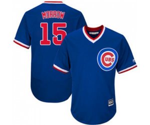 Chicago Cubs #15 Brandon Morrow Royal Blue Cooperstown Flexbase Authentic Collection MLB Jersey