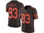 Cleveland Browns #93 Trevon Coley Limited Brown Rush Vapor Untouchable NFL Jersey