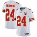 Kansas City Chiefs #24 Will Redmond White Vapor Untouchable Limited Player NFL Jersey