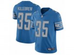 Detroit Lions #35 Miles Killebrew Blue Team Color Vapor Untouchable Limited Player NFL Jersey