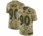 Baltimore Ravens #90 Za'Darius Smith Limited Camo 2018 Salute to Service NFL Jersey