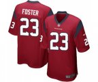 Houston Texans #23 Arian Foster Game Red Alternate Football Jersey