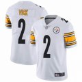 Pittsburgh Steelers #2 Michael Vick White Nike Draft Vapor Limited Jersey