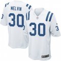 Indianapolis Colts #30 Rashaan Melvin Game White NFL Jersey