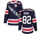 Adidas New York Rangers #82 Joey Keane Authentic Navy Blue 2018 Winter Classic NHL Jersey
