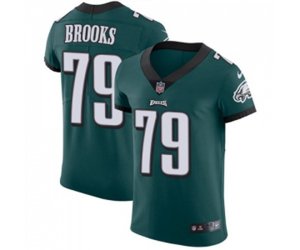 Philadelphia Eagles #79 Brandon Brooks Midnight Green Team Color Vapor Untouchable Elite Player Football Jersey