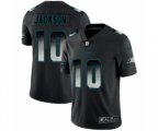 Philadelphia Eagles #10 DeSean Jackson Black Smoke Fashion Limited Jersey