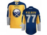 Reebok Buffalo Sabres #77 Dmitry Kulikov Authentic Gold New Third NHL Jersey