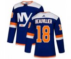 New York Islanders #18 Anthony Beauvillier Authentic Blue Alternate NHL Jersey
