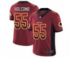 Washington Redskins #55 Cole Holcomb Limited Red Rush Drift Fashion Football Jersey