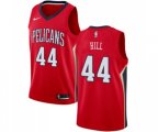 New Orleans Pelicans #44 Solomon Hill Swingman Red Alternate NBA Jersey Statement Edition