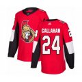 Ottawa Senators #24 Ryan Callahan Authentic Red Home Hockey Jersey