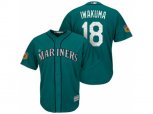 Seattle Mariners #18 Hisashi Iwakuma 2017 Spring Training Cool Base Stitched MLB Jersey